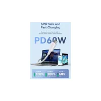 Дата кабель USB-C to USB-C 2.0m 5A aluminum black Vention (TRIBH) - Зображення 4