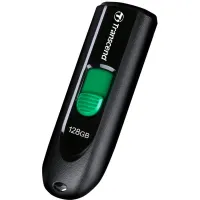 USB флеш накопичувач Transcend 128GB JetFlash 790C Black USB 3.1 (TS128GJF790C) - 3
