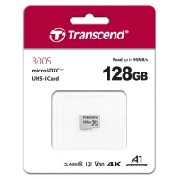 Карта пам'яті Transcend 128GB microSDXC class 10 UHS-I U3 A1 (TS128GUSD300S) - 2