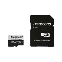 Карта пам'яті Transcend 128GB microSDXC class 10 UHS-I U1 High Endurance (TS128GUSD350V) - 1