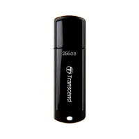USB флеш накопичувач Transcend 256GB JetFlash 700 Black USB 3.1 (TS256GJF700) - 1