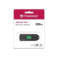 USB флеш накопичувач Transcend 256GB JetFlash 790C USB 3.2 Type-C (TS256GJF790C) - 7