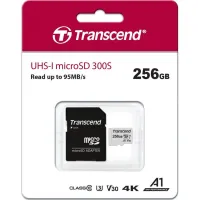 Карта пам'яті Transcend 256GB microSDXC class 10 UHS-I (TS256GUSD300S-A) - 3