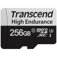 Карта пам'яті Transcend 256GB microSDXC class 10 UHS-I U3 High Endurance (TS256GUSD350V) - 1