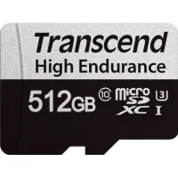 Карта пам'яті Transcend 512GB microSDXC class 10 UHS-I U3 High Endurance (TS512GUSD350V) - 2