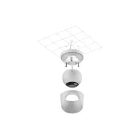 Камера відеоспостереження Ajax TurretCam HL (5/2.8) white - 6