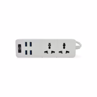 Мережевий фільтр живлення Voltronic TВ-Т07, 2роз, 4*USB White (ТВ-Т07-White) - Image 1