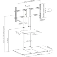 Стійка презентаційна OfficePro TVS605 - 11