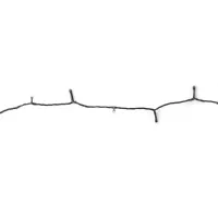 Гірлянда Twinkly Smart LED Strings RGBW 250, BT+WiFi, Gen II, IP44, кабель ч (TWS250SPP-BEU) - 4