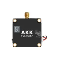 Відеопередавач (VTX) AKK Ultra Long Range 8W 4.9G-6G 96CH (TX8000AC) - 1