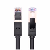 Патч-корд 5м, F/FTP cat 7 RJ-45 black Ugreen (U_11271) - Image 3
