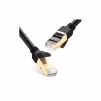 Патч-корд 10м, F/FTP cat 7 RJ-45 black Ugreen (U_11273) - Image 2