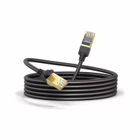 Патч-корд 15м, F/FTP cat 7 RJ-45 black Ugreen (U_11274) - Image 2
