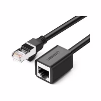 Патч-корд 5м F/UTP cat 6 RJ-45 extension black Ugreen (U_11283) - Image 2