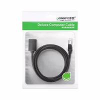 Патч-корд 5м F/UTP cat 6 RJ-45 extension black Ugreen (U_11283) - Image 4