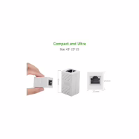 Зрощувач RJ45 8P8C White Ugreen (U_20311) - Image 7