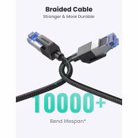 Патч-корд 2м, S/FTP cat 7 RJ-45 COPPER Ugreen (U_80431) - Image 3