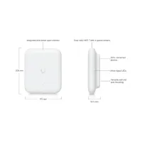 Точка доступу Wi-Fi Ubiquiti UniFi 7 Outdoor (U7-Outdoor) - 12