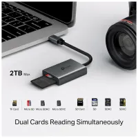 Считыватель флеш-карт TP-Link USB-C to SD/TF (UA440C) - Изображение 9