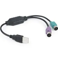 Перехідник USB to PS/2 Cablexpert (UAPS12-BK) - 2