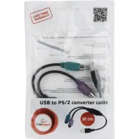Перехідник USB to PS/2 Cablexpert (UAPS12-BK) - 3