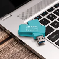 USB флеш накопичувач ADATA 256GB UC310 Eco Green USB 3.2 (UC310E-256G-RGN) - 11
