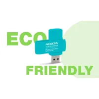 USB флеш накопичувач ADATA 256GB UC310 Eco Green USB 3.2 (UC310E-256G-RGN) - 6