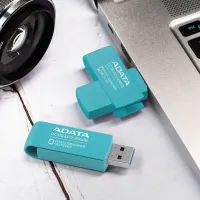 USB флеш накопичувач ADATA 256GB UC310 Eco Green USB 3.2 (UC310E-256G-RGN) - 9