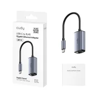 Адаптер USB-C to RJ45 Ethernet 1000Mbps Cudy (UE10C) - 2