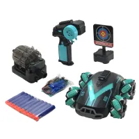 Радіокерована іграшка UFT Дрифтова машинка Танк-всюдихід Стріляє м'якими дротиками з підсвічуванням (UFTGC3) - 2