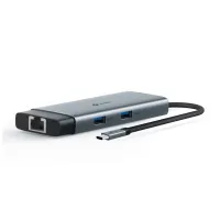 Концентратор TP-Link USB 3.0 6-in-1 2xUSB 3.0 + 1xUSB-C + 1xHDMI + 1xRJ45 + PD 100W (UH6120C) - 1