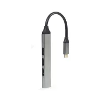Концентратор Gembird USB-C to 1xUSB 3.1 + 3xUSB 2.0 silver (UHB-CM-U3P1U2P3-03) - 2