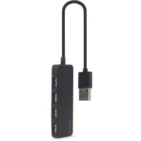 Концентратор Gembird USB 2.0 4 ports black (UHB-U2P4-06) - 2