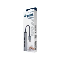 Концентратор Gembird USB-A to USB 3.1 Gen1 (5 Gbps), 3 х USB 2.0 (UHB-U3P1U2P3-02) - 3