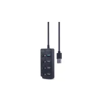 Концентратор Gembird 4 ports (1xUSB3.1+3xUSB2.0) switch black (UHB-U3P1U2P3P-01) - 3