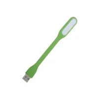 Лампа USB Optima LED, гнучка, зелений (UL-001-GR) - 1