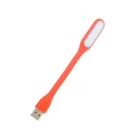 Лампа USB Optima LED, гнучка, помаранчевий (UL-001-OR) - 1