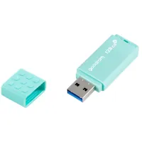 USB флеш накопичувач Goodram 128GB UME3 Care Green USB 3.2 (UME3-1280CRR11) - 2