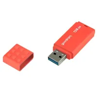 USB флеш накопичувач Goodram 128GB UME3 Orange USB 3.0 (UME3-1280O0R11) - 3