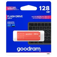 USB флеш накопичувач Goodram 128GB UME3 Orange USB 3.0 (UME3-1280O0R11) - 4