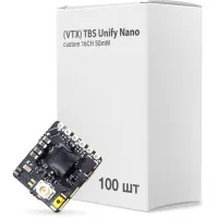 Відеопередавач (VTX) TBS Unify Nano custom 16CH 50mW упаковка 100шт (UNIFYNANOBOX) - 1