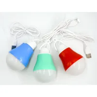 Світильник Dengos LED-BULB-5V5W-BLUE (USB з LED-лампочкою) - 2