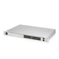 Комутатор мережевий Ubiquiti USW-24-POE - 1
