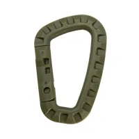 Карабін туристичний Tramp Набір 3 шт пластикових Green (UTRA-304-green) - 1