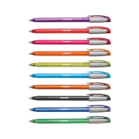 Ручка шариковая Unimax Trio DC-3, набор 10 цветов, ассорти (UX-108-20) - Изображение 1