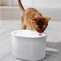 Універсальний посуд для тварин Uahpet Поїлка Glow Wireless Pet Fountain (UYSJ05QD) - 4