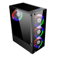 Корпус для ПК 1stPlayer V2-A-BK-4F1 - 2