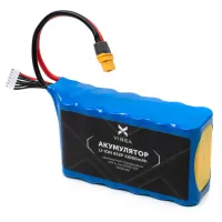 Акумуляторний блок Vinga Li-ion 6S2P 11000mAh з балансувальним дротом (JHY Li-Ion 21700 5500mAh) (V6S2P-11000MAH) - 2