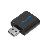Звукова плата VENTION Audio USB 2х3,5mm jack Metal (VAB-S17-B) - Зображення 2