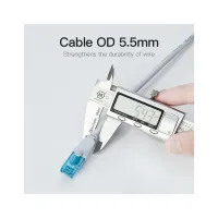 Патч-корд 3м, RJ-45 cat 5e UTP blue Vention (VAP-A10-S300) - Изображение 9